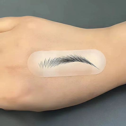 Silicone Eyebrow Practice Pad Transfer Sticker (10pk)