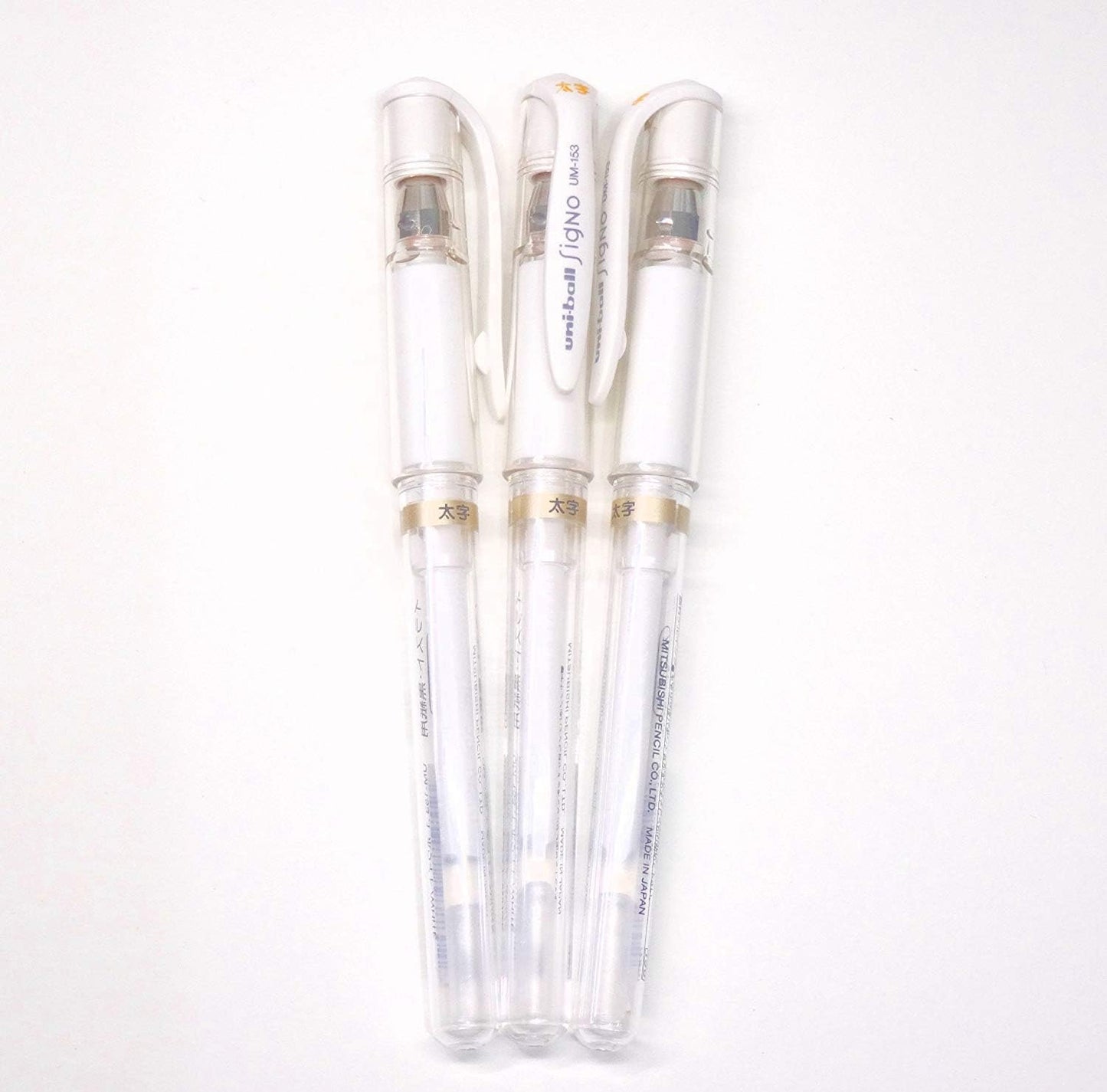 White Uni-Ball Gel Pen - Each