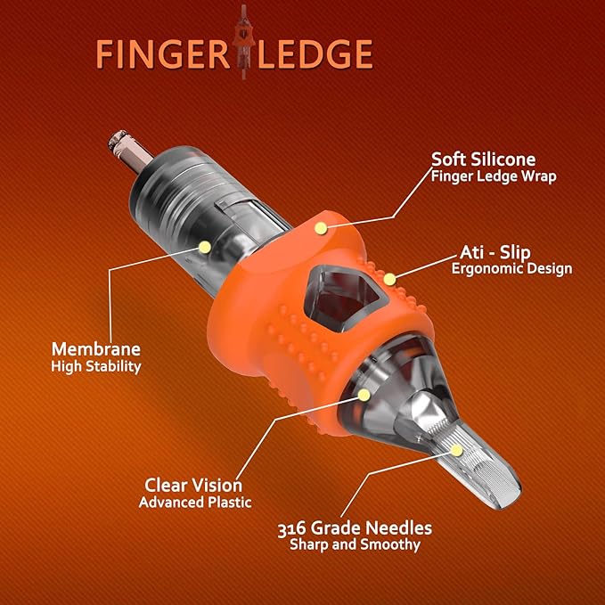 INKIN Soft Silicone Wrap Cartridge Needle