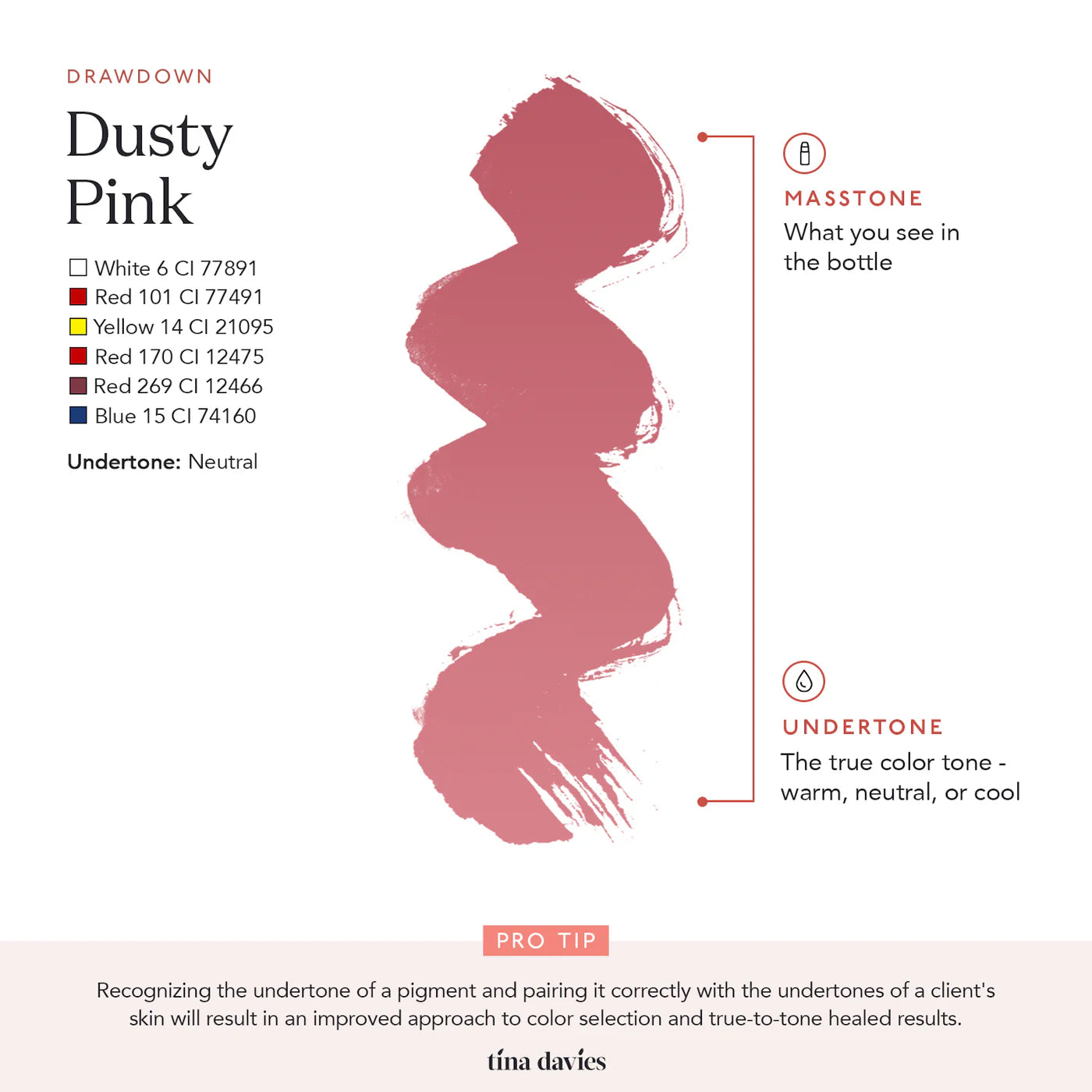Tina Davies Dusty Pink