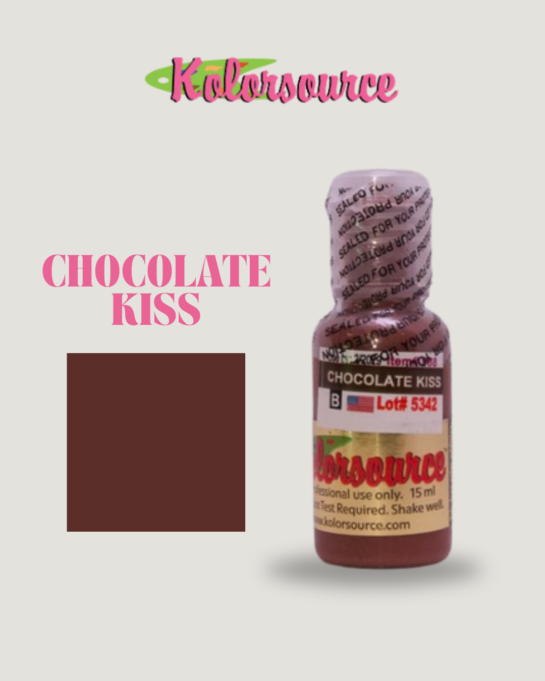 Kolorsource Chocolate Kiss 1/2oz