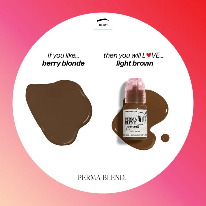 Light Brown - Sun-Kissed Palette - Formerly known as Berry Blonde from Gold Collection