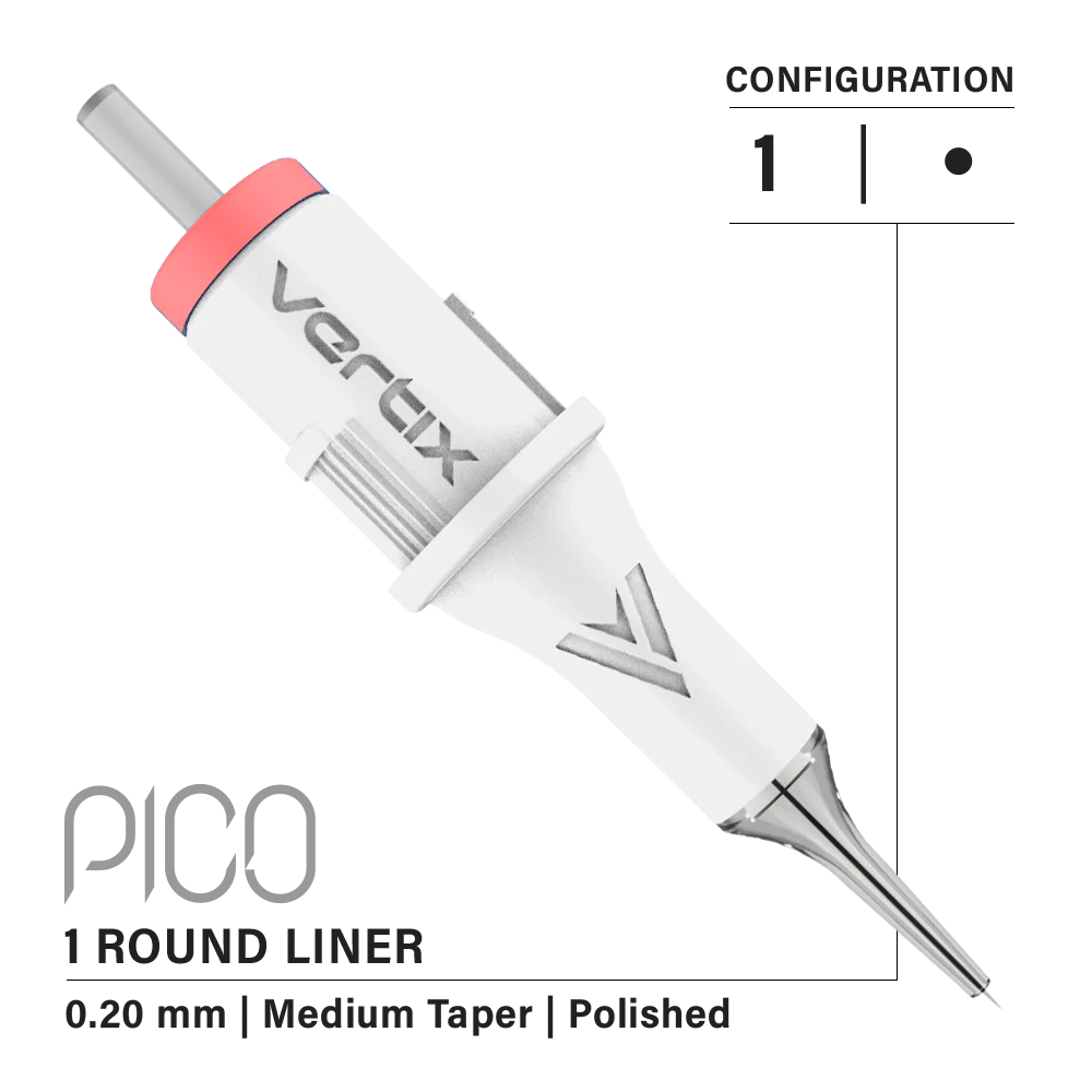 Vertix PICO Cartridge Needles 20 p/box