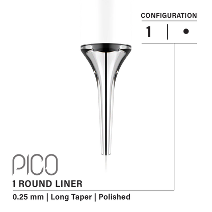 Vertix PICO Cartridge Needles 20 p/box