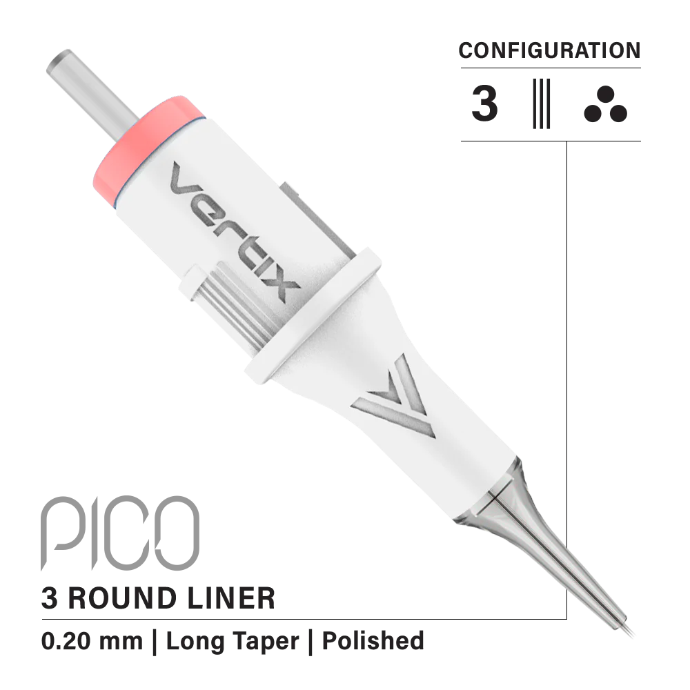 Vertix PICO Cartridge Needles 20 p/box