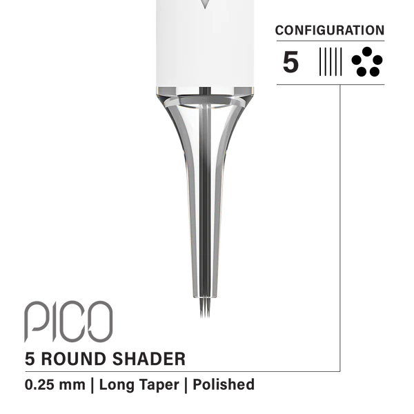 Vertix PICO Cartridge Needles 20 p/box