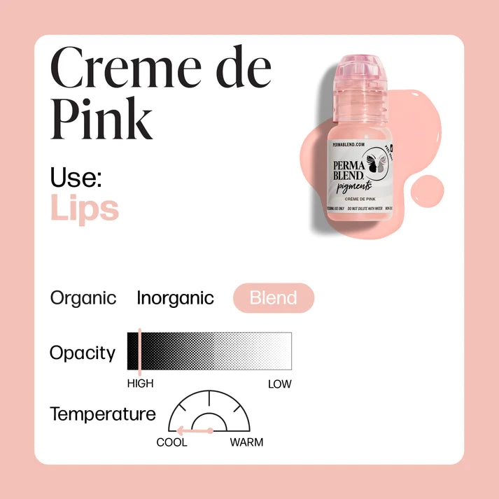Creme De Pink 1/2oz