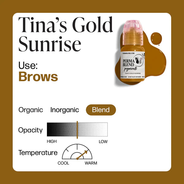 Tina's Gold Sunrise 1/2oz