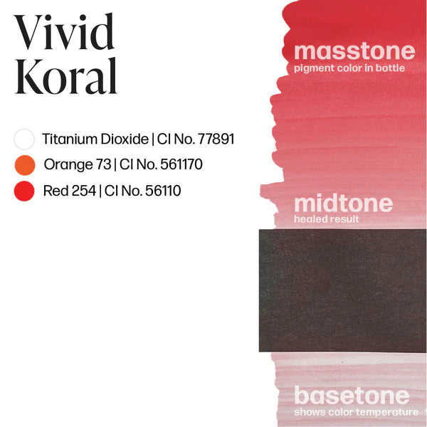 LUXE Vivid Koral 1/2oz