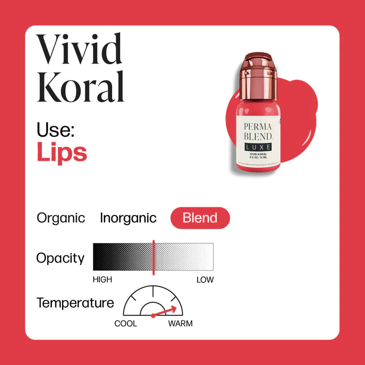 LUXE Vivid Koral 1/2oz