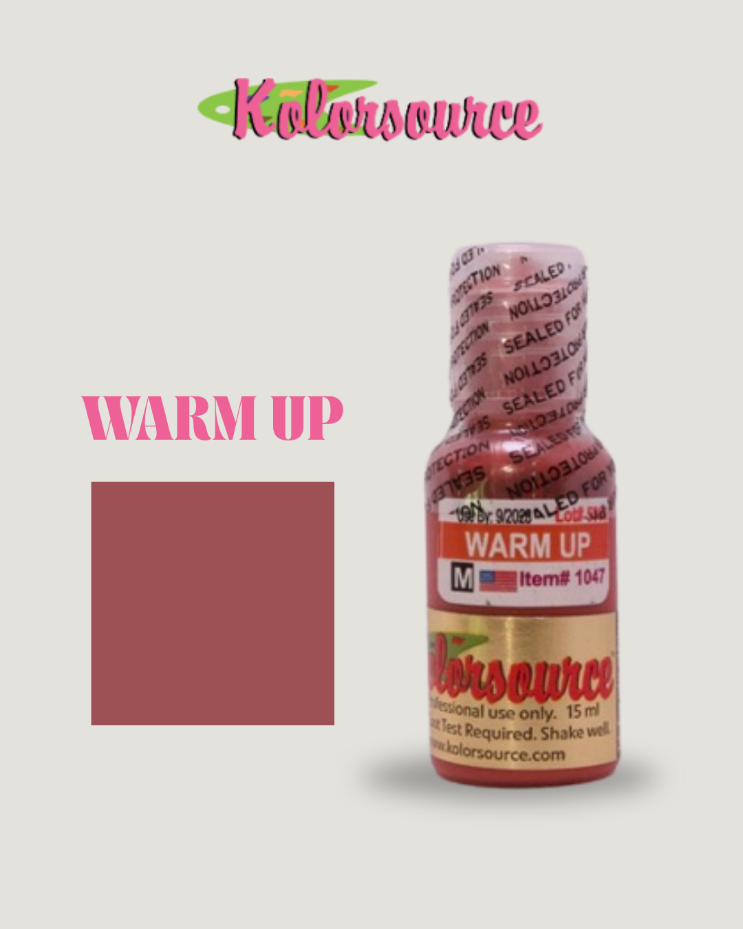 Kolorsource Warmup Modifier 1/2oz