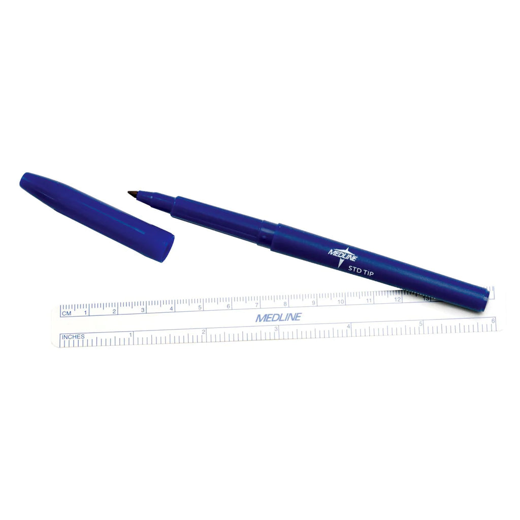 Surgical Skin Marker w/Ruler - Purple