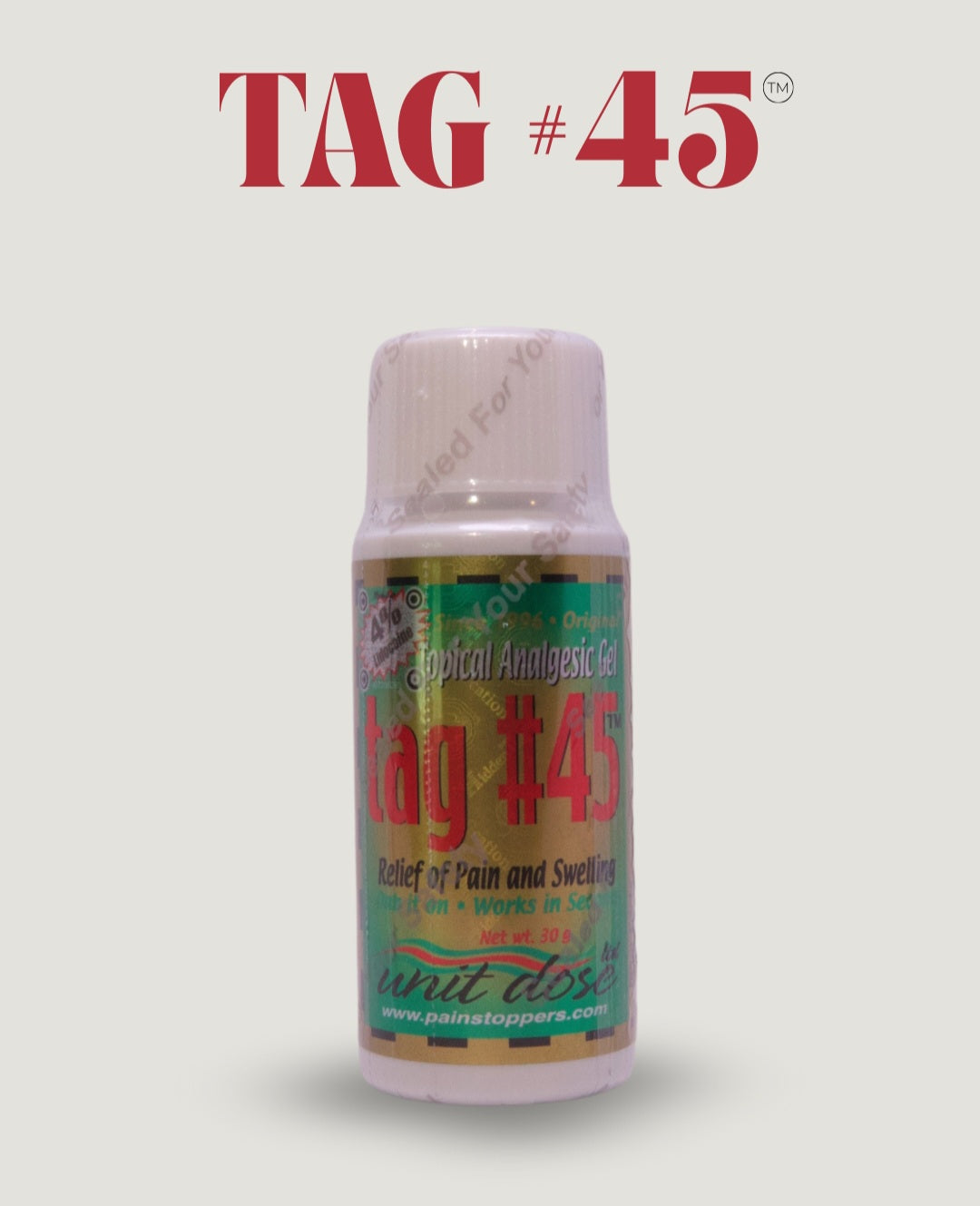 Tag 45 Gel - During Procedure
