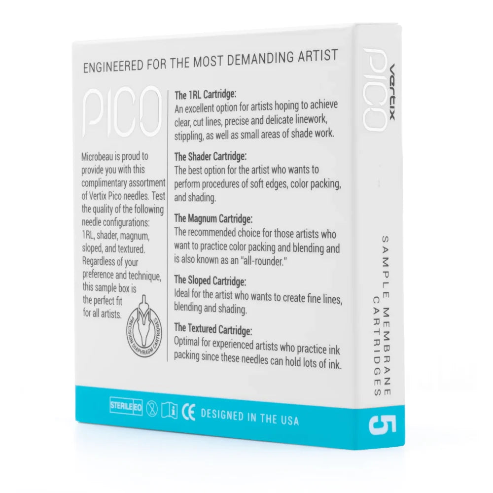 Vertix PICO Cartridge Needles 20 p/box