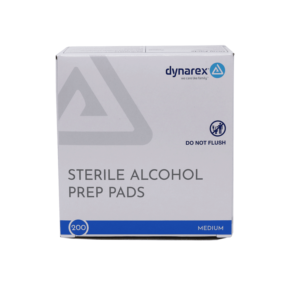 Alcohol Prep Pads - 200 / box