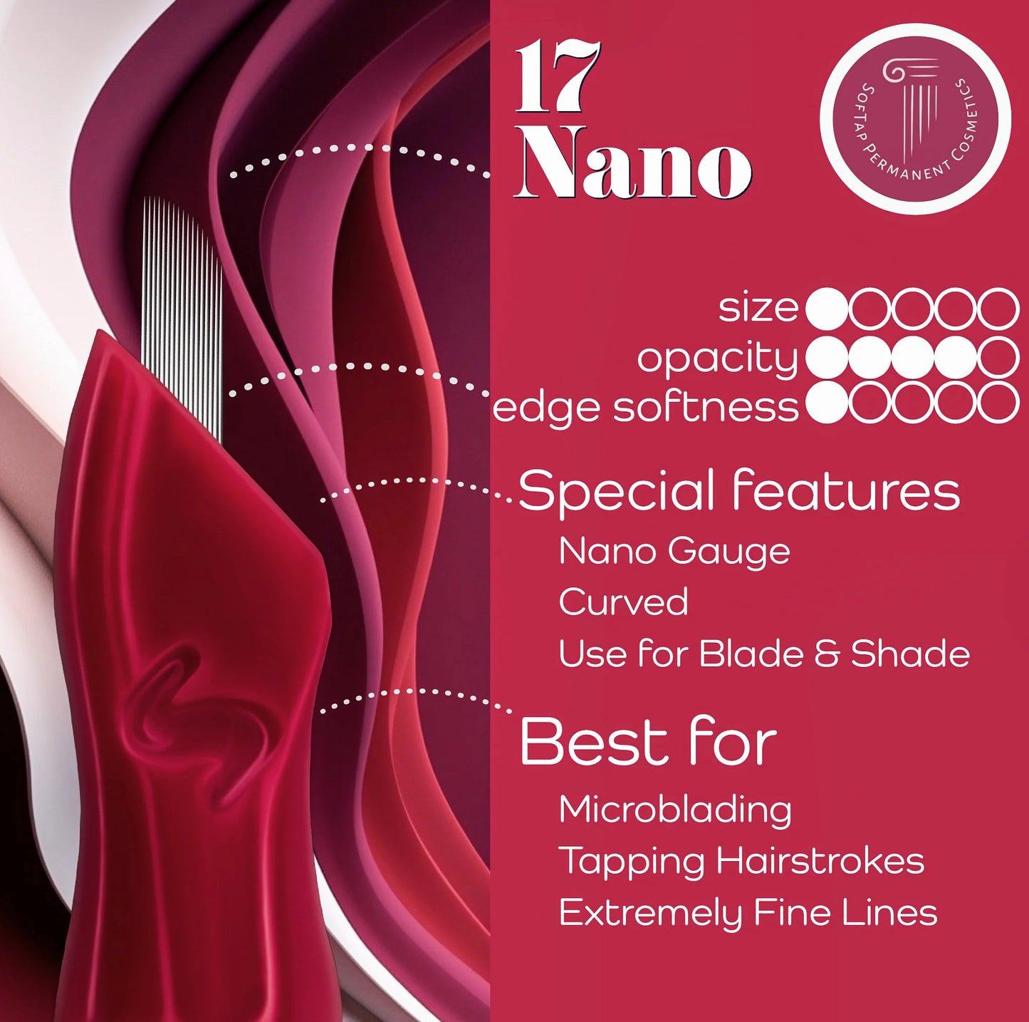 SofTap 17 Prong Nano Curved Click Tip