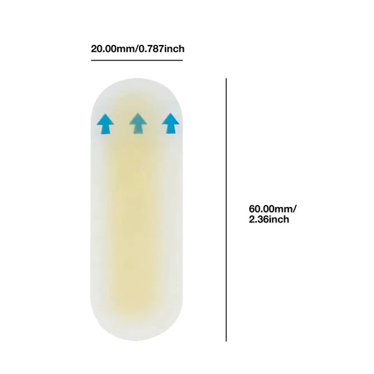 Silicone Eyebrow Practice Pad Transfer Sticker (10pk)