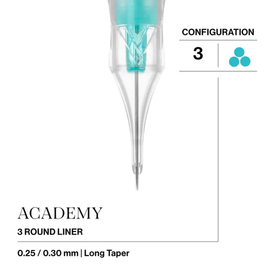 Vertix Academy Needle Cartridges — Sample Pack of 6