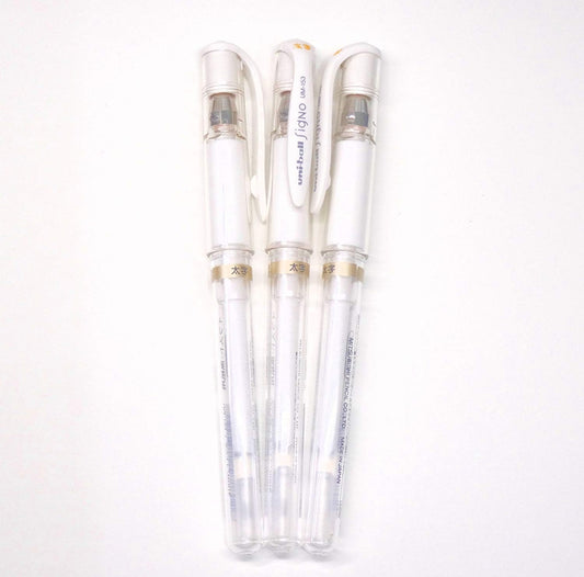 White Uni-Ball Gel Pen - Each