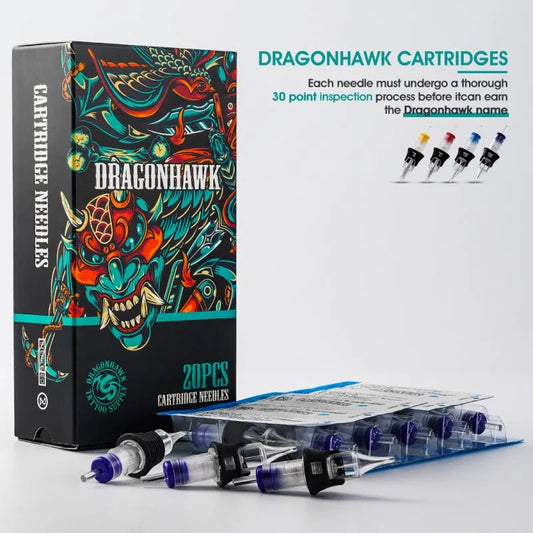 Dragonhawk Finger Ledger Cartridge Needles (20pc)