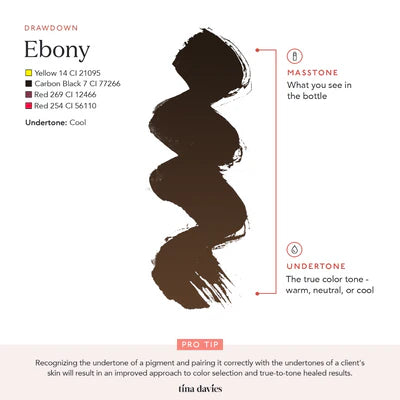 Tina Davies #6 Ebony 1/2oz
