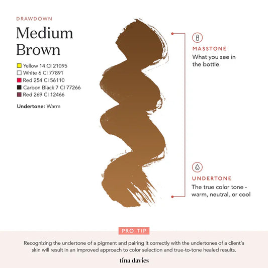 Tina Davies #3 Medium Brown 1/2oz