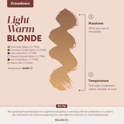 TINA DAVIES FADE - Light Warm Blonde