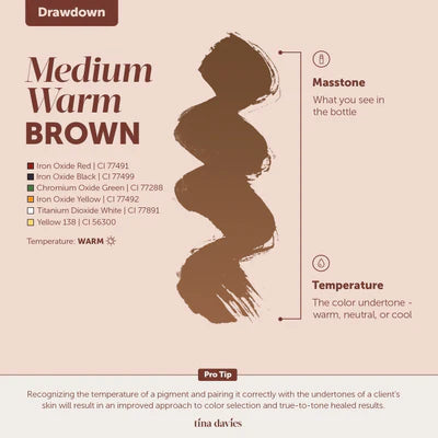 TINA DAVIES FADE - Medium Warm Brown