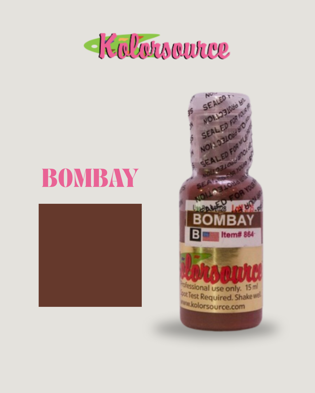 Kolorsource Bombay Brown 1/2oz
