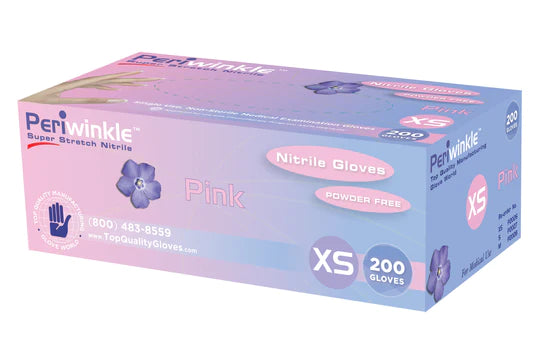 Periwinkle Pink Gloves - XS Nitrile