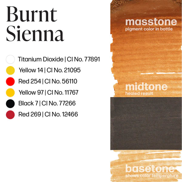 Burnt Sienna 1/2oz