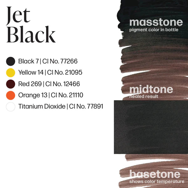 Jet Black - Sun-Kissed Palette - Formerly known as Tokyo Black from Gold Collection