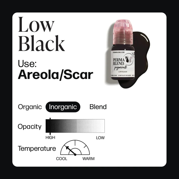 Mandy Sauler Areola Low Black 1/2oz