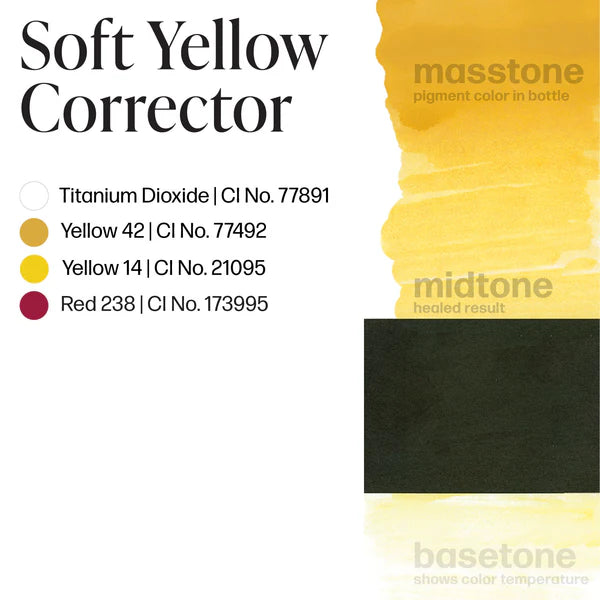 Soft Yellow Corrector 1/2oz