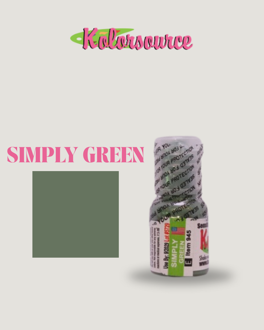 Kolorsource Simply Green NuGreen 1/4oz