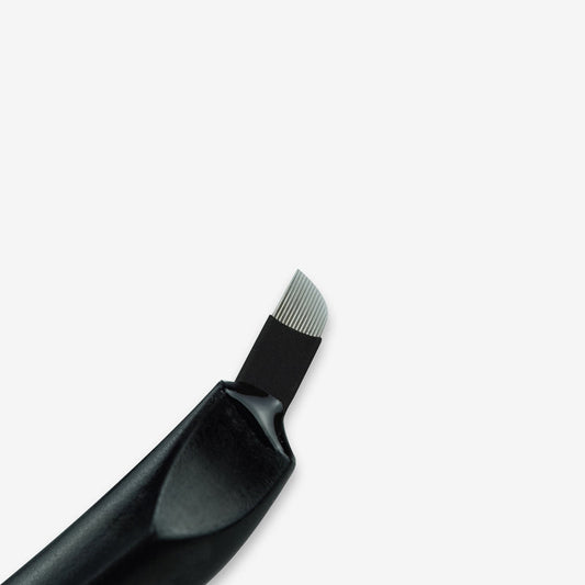 18 Curved Flat Microblading Needle .25mm