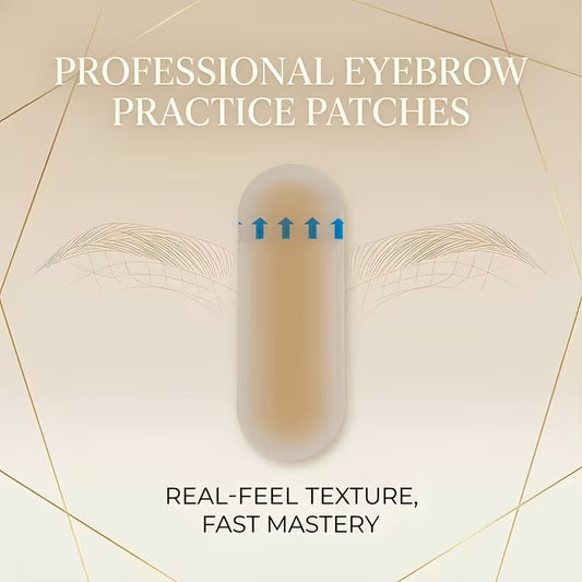 Silicone Eyebrow Practice Pad Transfer Sticker (10pk)