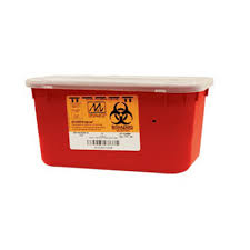 Sharps Container w/Lid