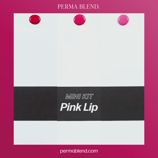 Pink Lip Mini Set - Lush Pink, Bazooka and Raspberry